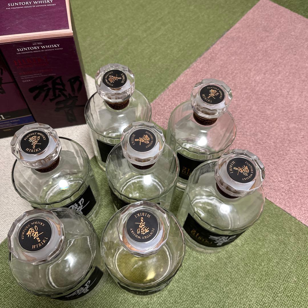 Hibiki 21年 ウイスキー 700ml ボックス入り空瓶