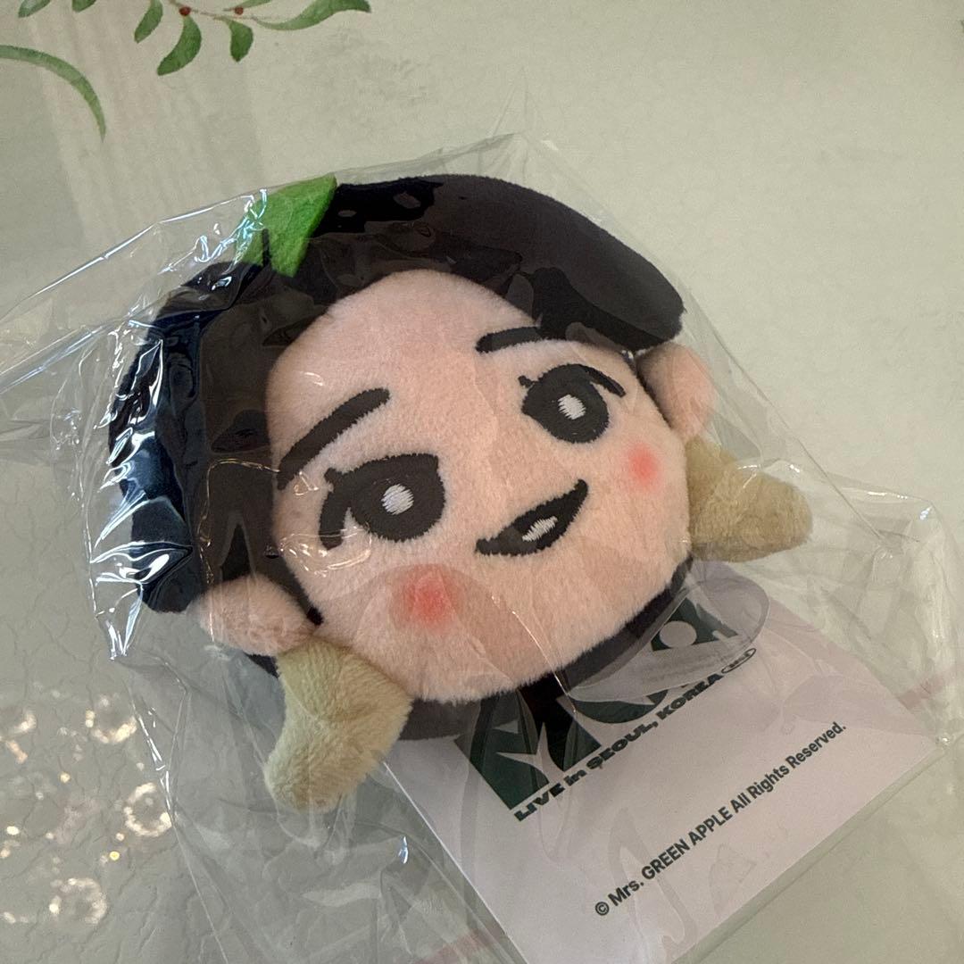 大森元貴 ミセス Mrs. GREEN APPLE ぬいぐるみキーホルダー