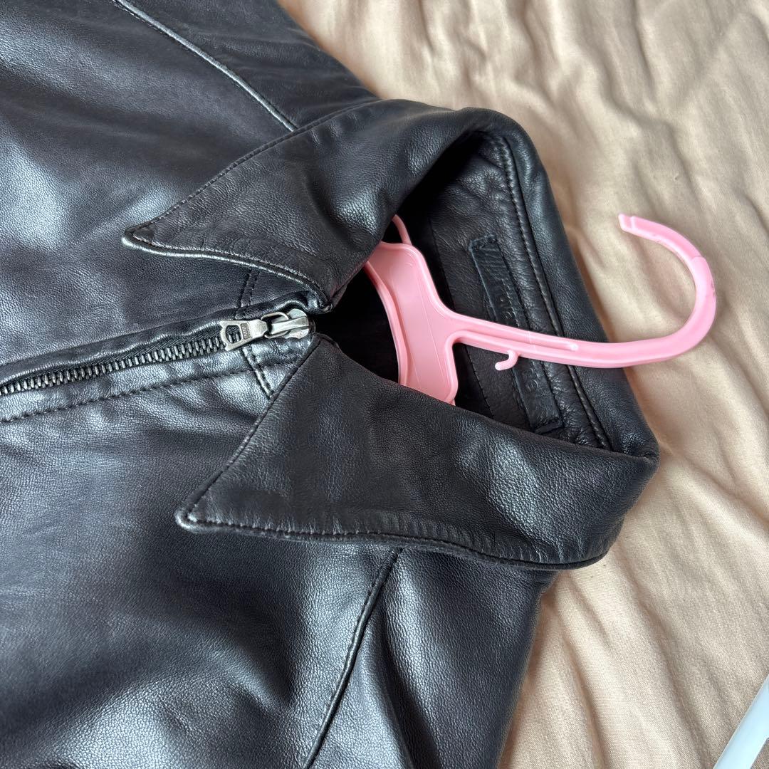 リップバンウィンクル ラムレザージャケットサイズ4