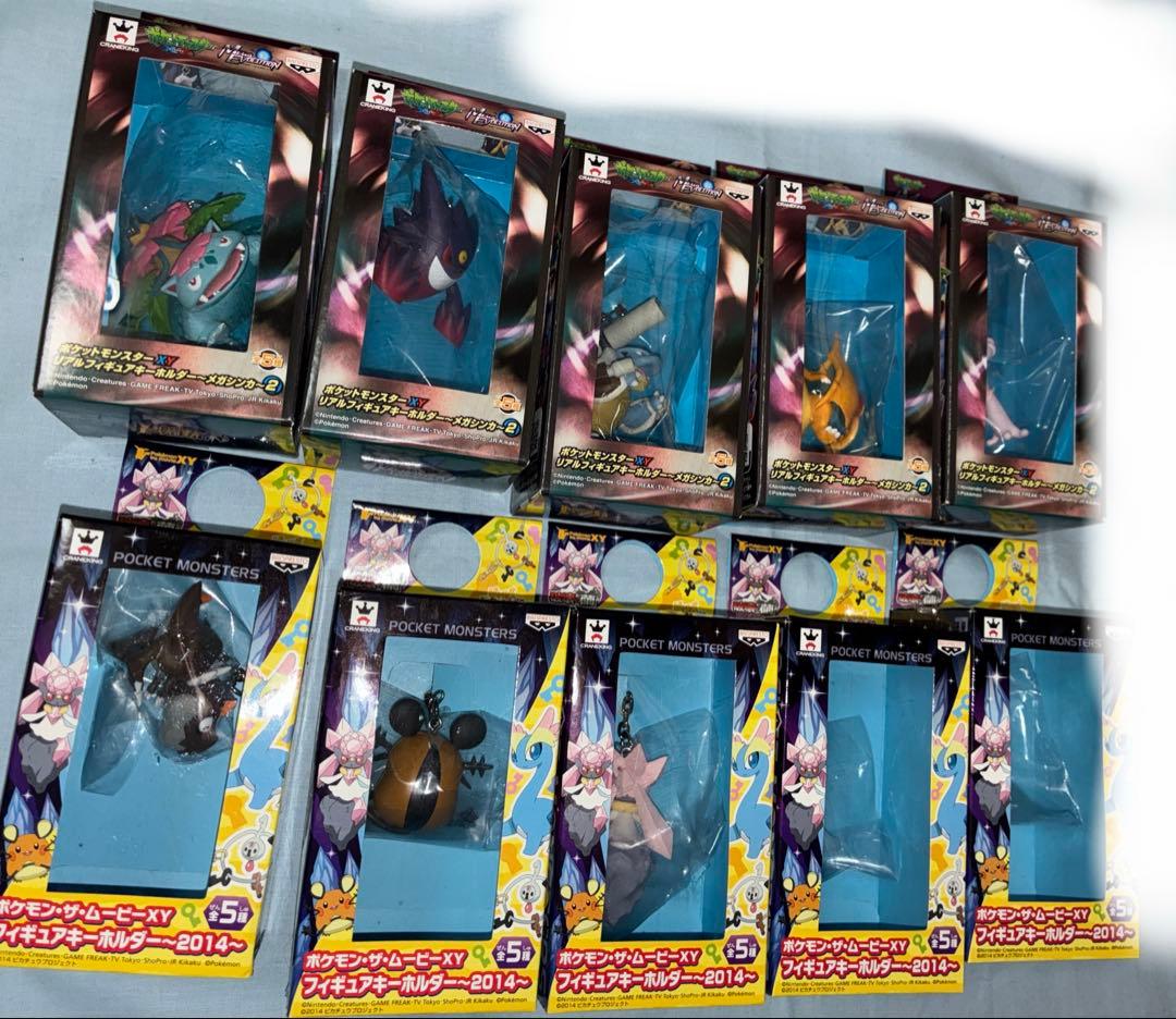 タ*ン様 ポケモン　フィギュアキーホルダー XY メガシンカー2 全5種　10個