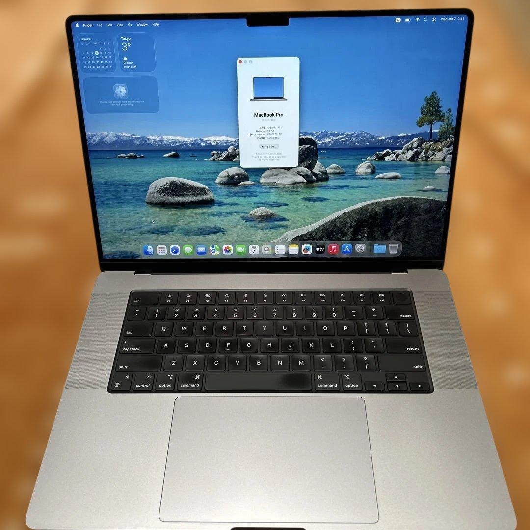 快速MacBook Pro M1 32GB 16core 500GB