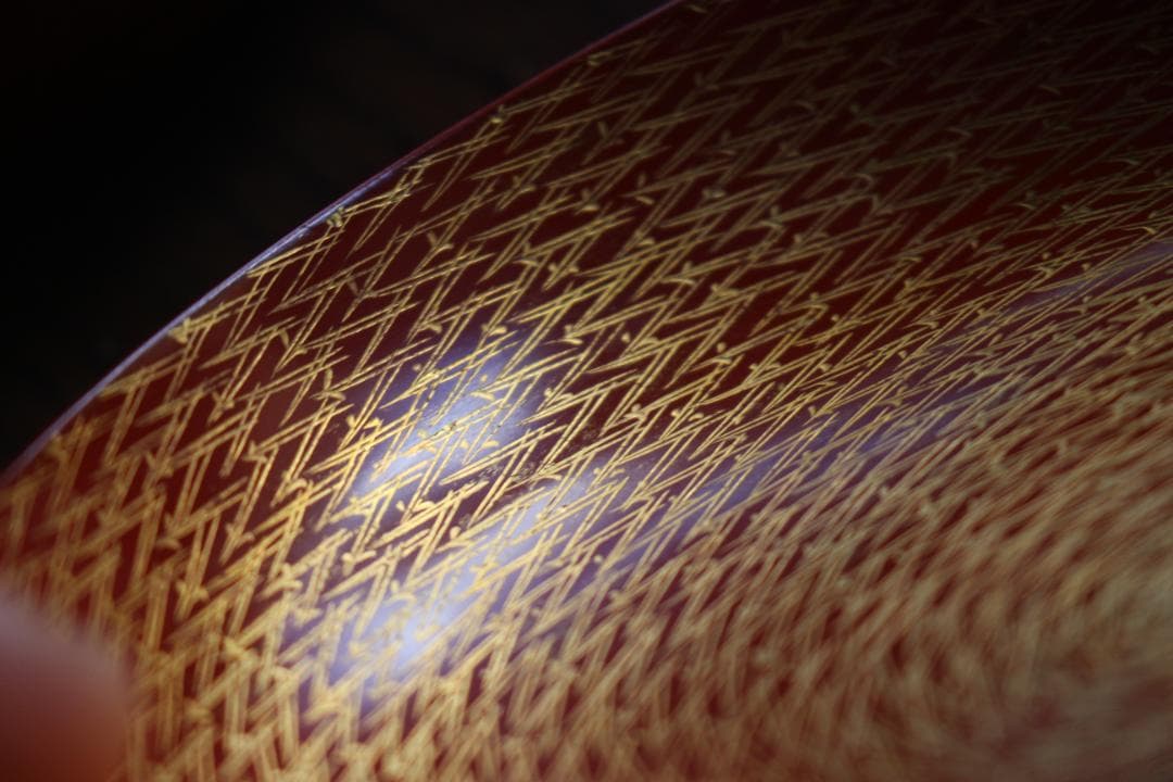 時代逸品！上質朱漆に極上松葉蒔絵の映えるお椀2点（検輪島塗雑煮椀煮物椀