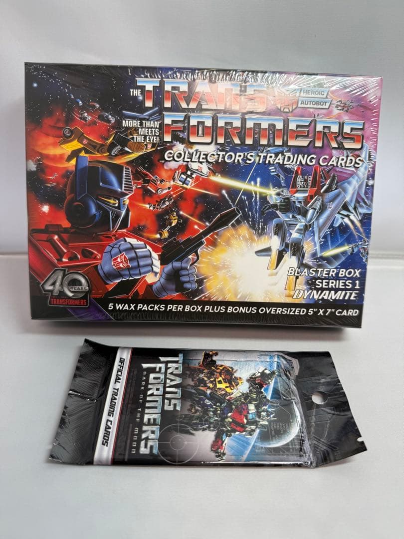 【新品未開封】トランスフォーマー 40周年記念 トレーディングカードセットG1