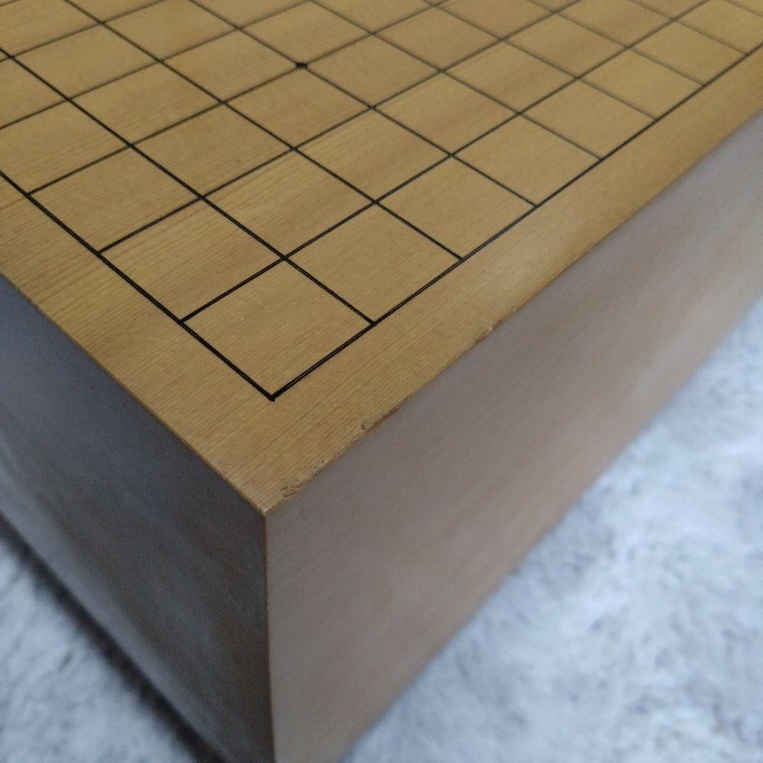 【囲碁】本榧碁盤　7寸　柾目盤