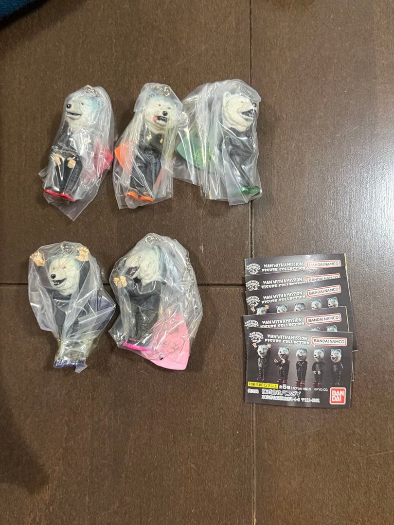 MAN WITH A MISSION ガシャポン コンプリート ステッカー