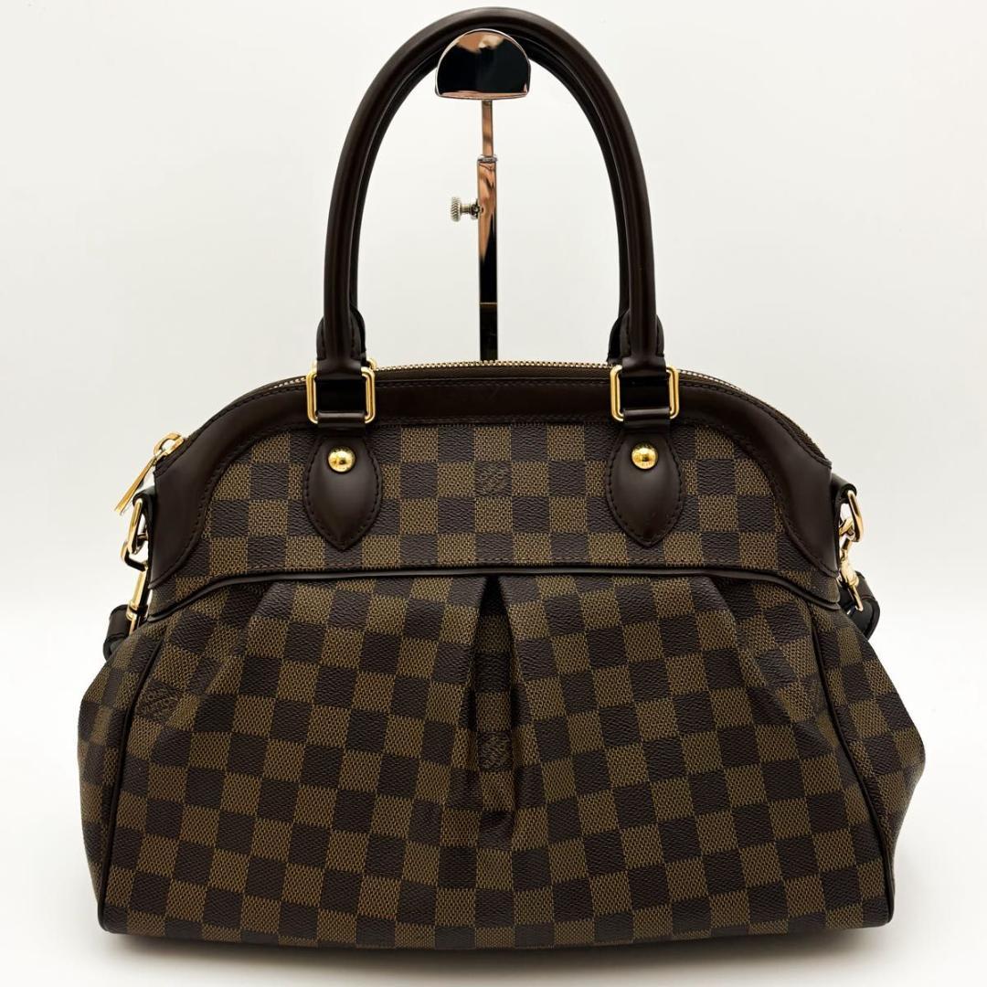 ルイヴィトン ダミエ トレヴィ PM ハンドバッグ ショルダーバッグ 肩掛け