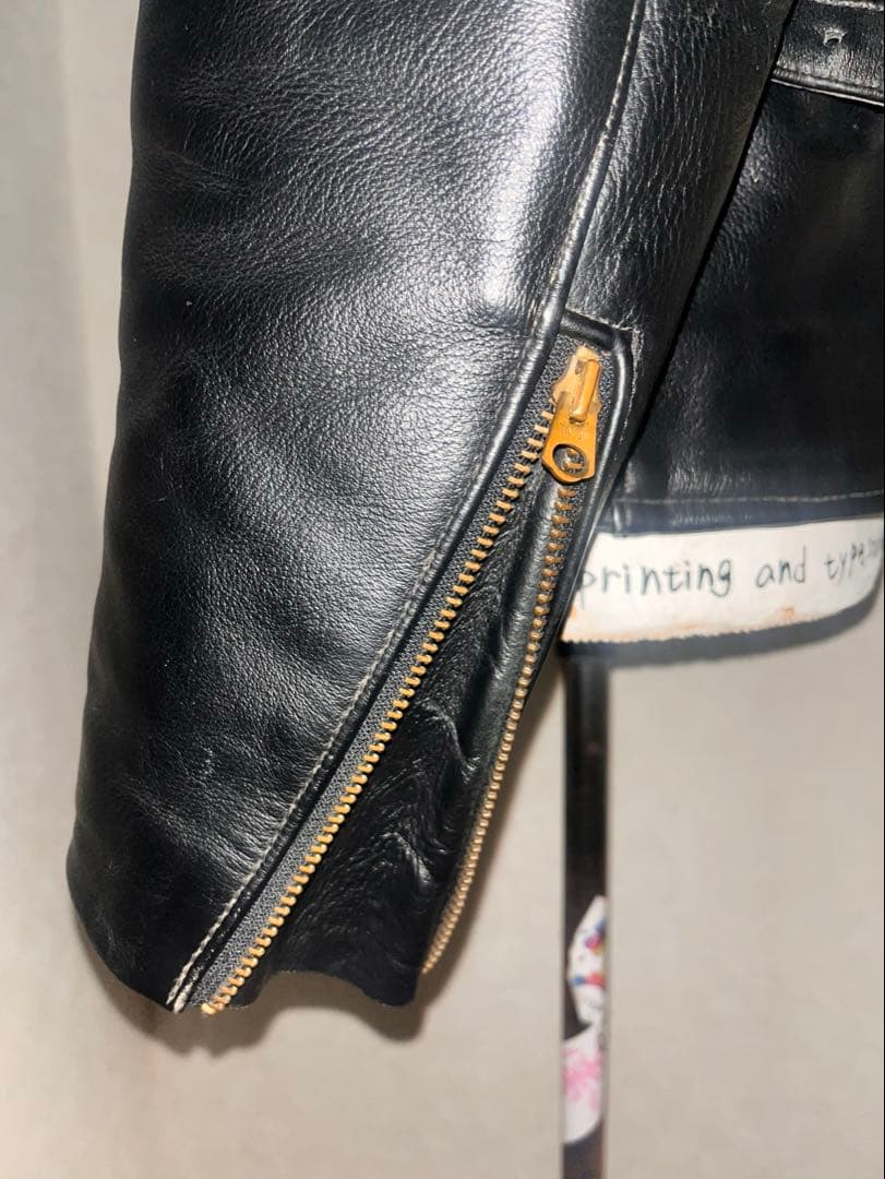 Vanson 38 シングルライダース　ライナー付き