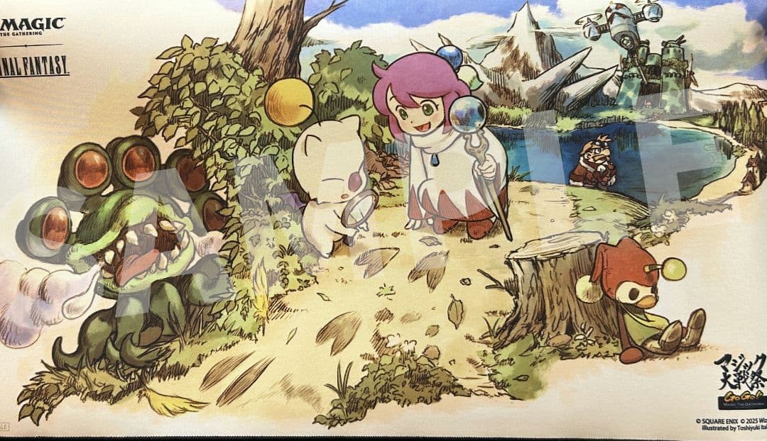 《手掛かり》MTG大戦祭 プレイマット チョコボ