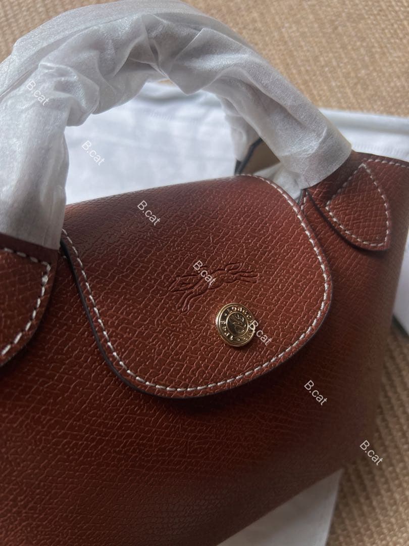 新シーズンLongchampエピュレ テクスチャードレザーミニバッhld