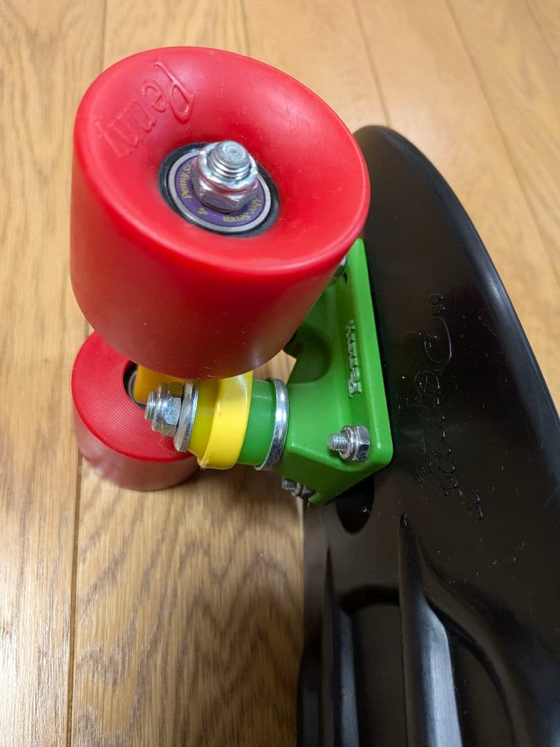 【超美品】Penny スケートボード 22インチ ラスタカラー