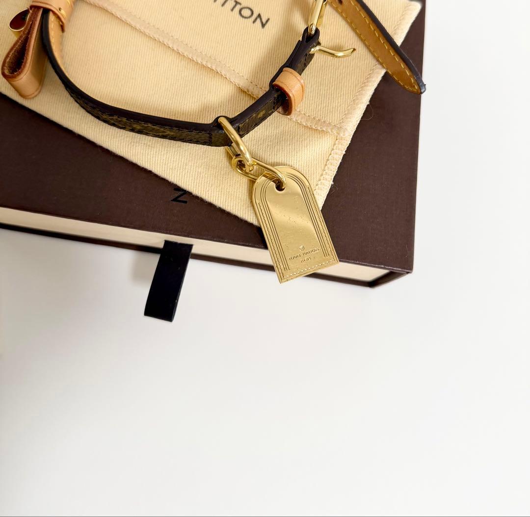 【未使用品】LOUIS VUITTON ルイヴィトン リボン付き首輪　モノグラム