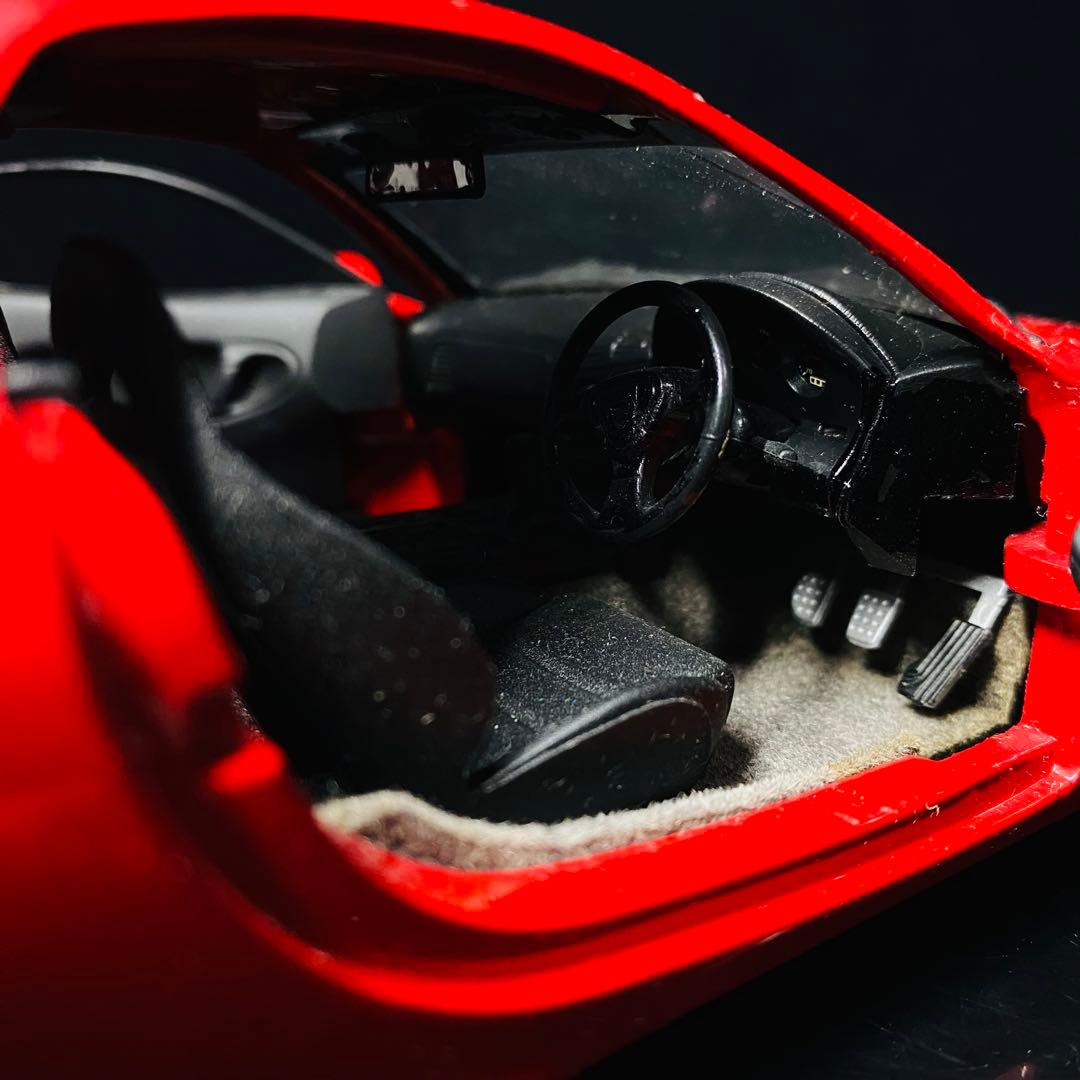 京商 1/18 マツダ RX-7 (FD-3S) レッド
