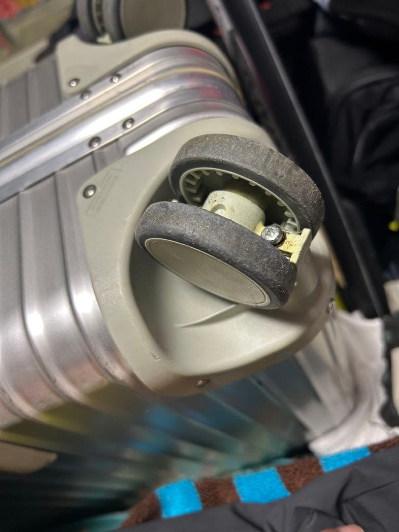 希少　RIMOWA トパーズ 104Lシルバー キャリーケース 大型