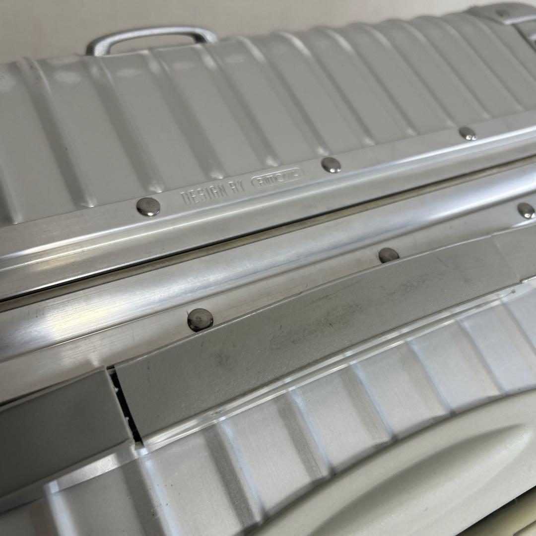 希少　RIMOWA トパーズ 104Lシルバー キャリーケース 大型