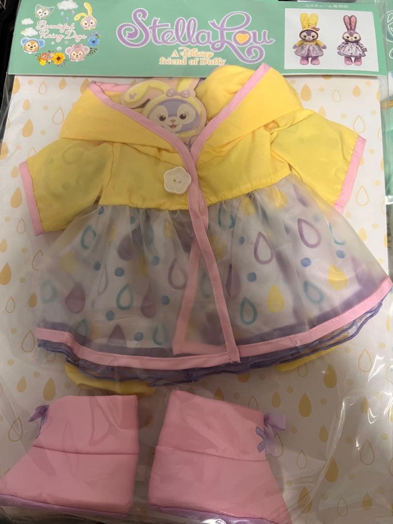 ダッフィー・シェリーメイ・ジェラトーニ・ステラルー　着せ替え服セット