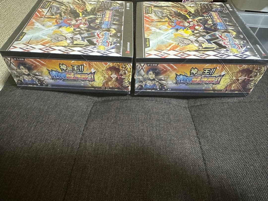 神バディファイト 神vs王 竜神超決戦 2box シュリンク付き 未開封