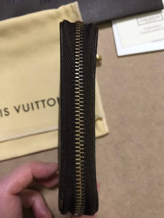 ルイヴィトン　Louis Vuitton ジッピー・ パース　ダミエ