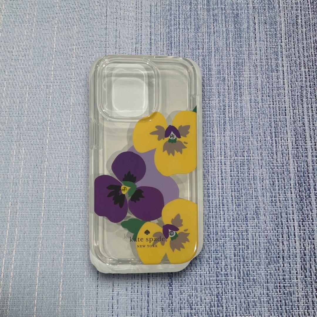 ☆新品☆ KATE SPADE iPhone14Proケース クリア KA543