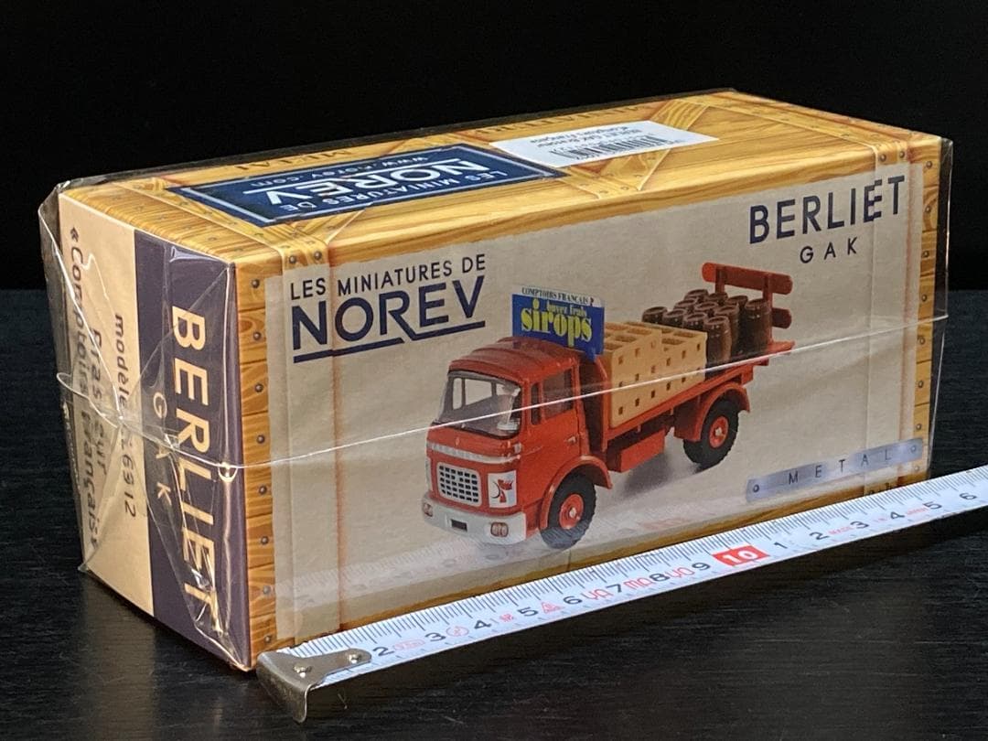 1/43 カミオンベルリエ GAK Sirop & 幌防水シート (Y171)