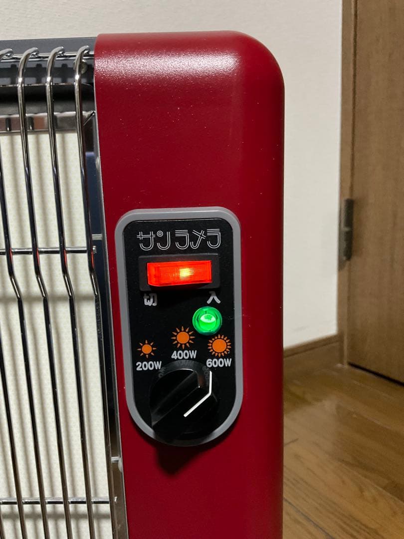 『美品』人気のサンラメラ600w型 ニューセラミックヒーター 日本製