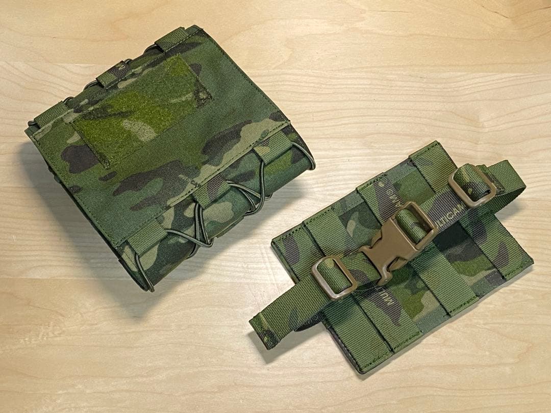 【かんた】陸自救急品袋　ブローアウトキット　マルチカムトロピック