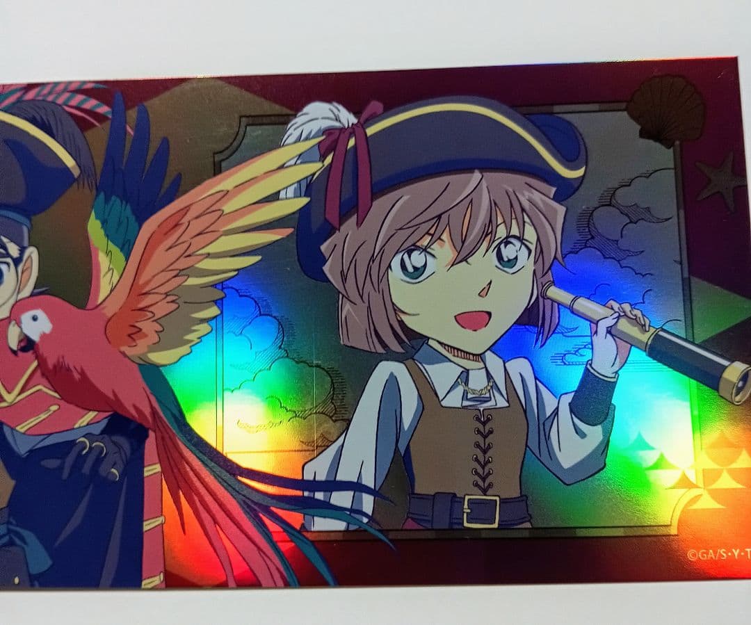 キッド&コナン 哀&コナン クラパレット 船乗りアクキー&カード 3点セット