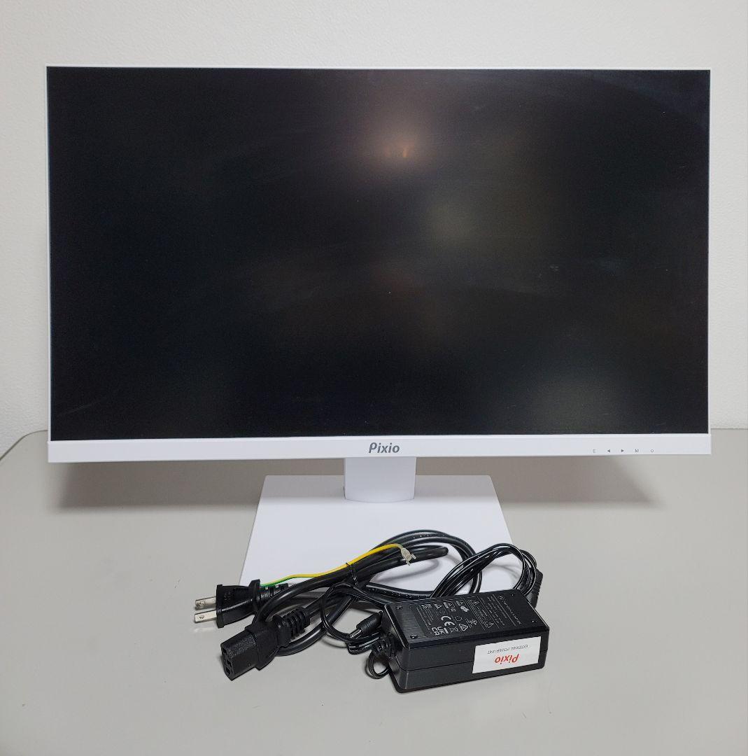 美品 Pixio PX259AW 240Hz モニター 24.5インチ ホワイト