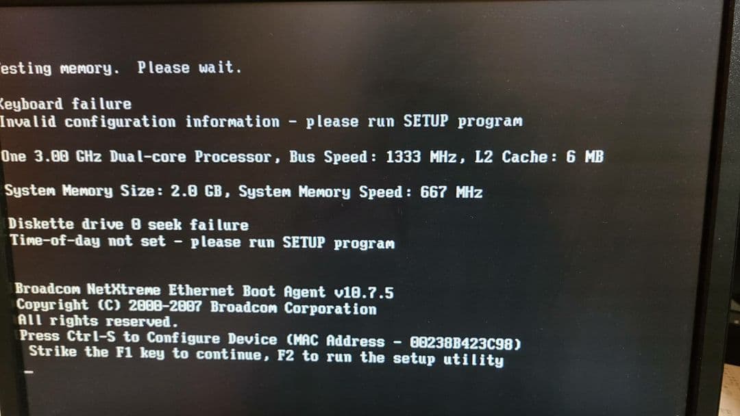 Windowsデスクトップ dell t100