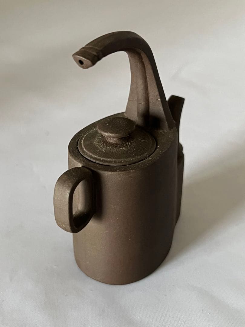 中国紫砂壺　茶道具　急須と紫檀台セット