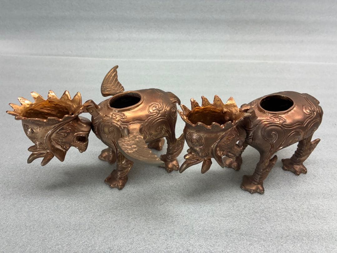 貔貅　一対　ヒキュウ　風水　開運　置物