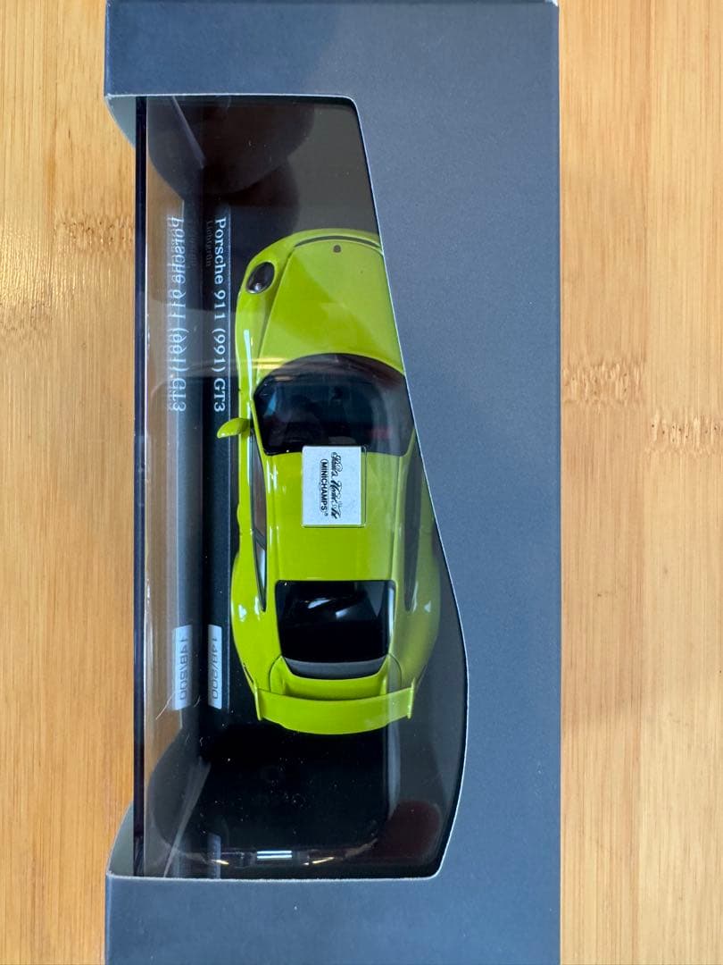 【MINICHAMPS】限定200台 Porsche 911(991) GT3