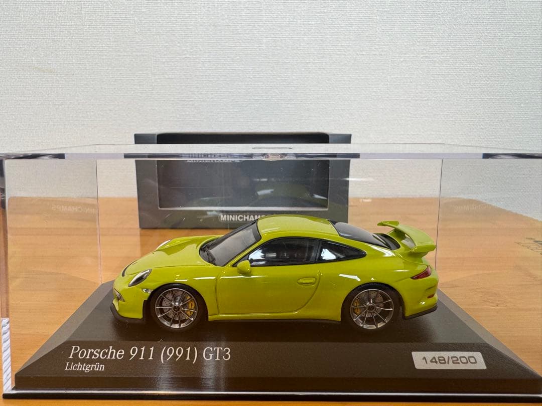 【MINICHAMPS】限定200台 Porsche 911(991) GT3