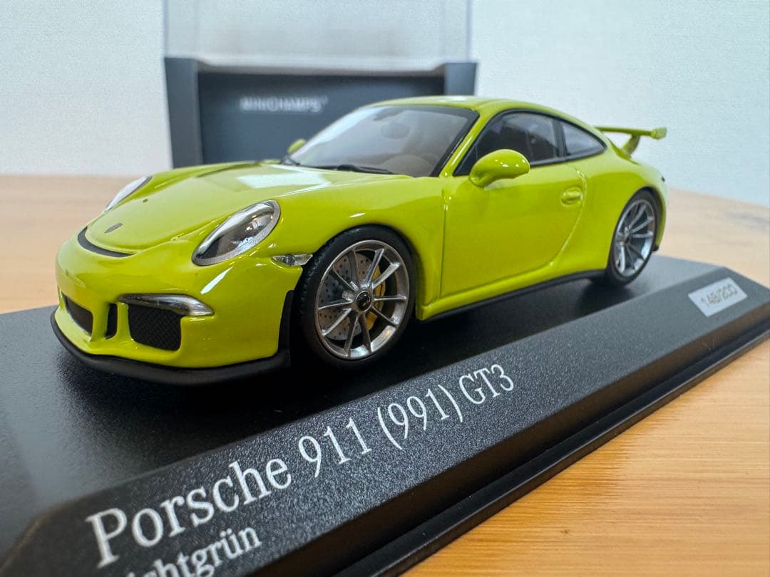 【MINICHAMPS】限定200台 Porsche 911(991) GT3