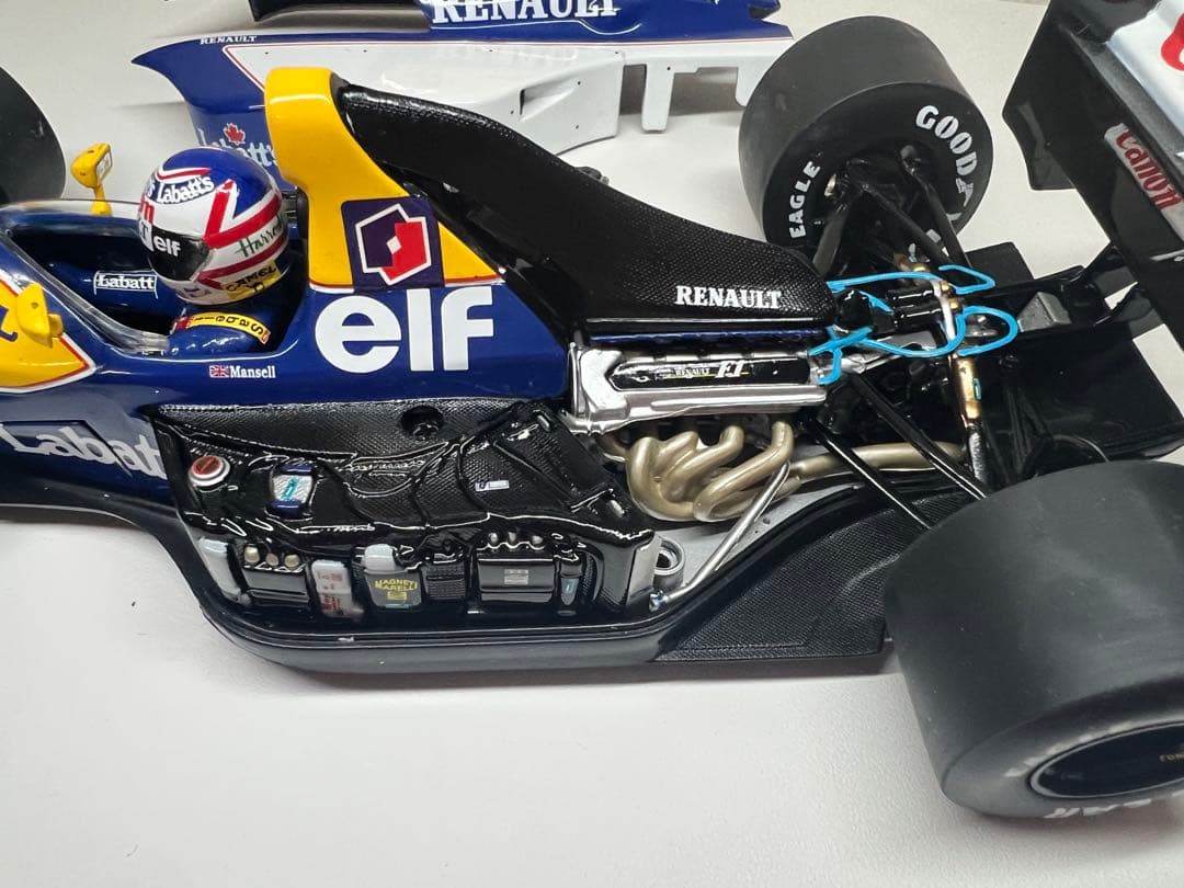 カルツォ 1/18 F1 ウィリアムズ FW14B N.マンセル CAMEL