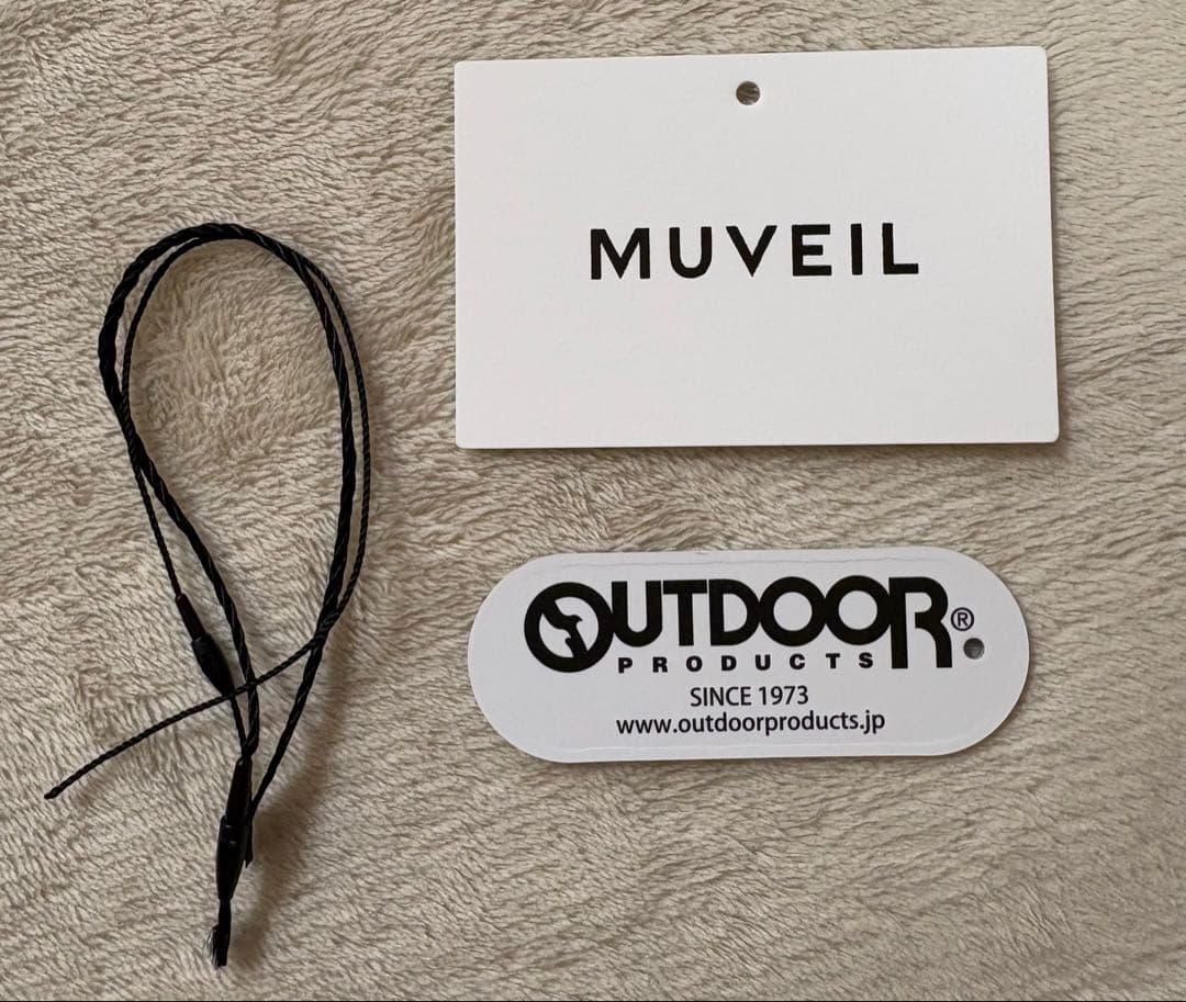 【最終価格】ミュベール　OUTDOOR リボンバッグ　アウトドアプロダクツ