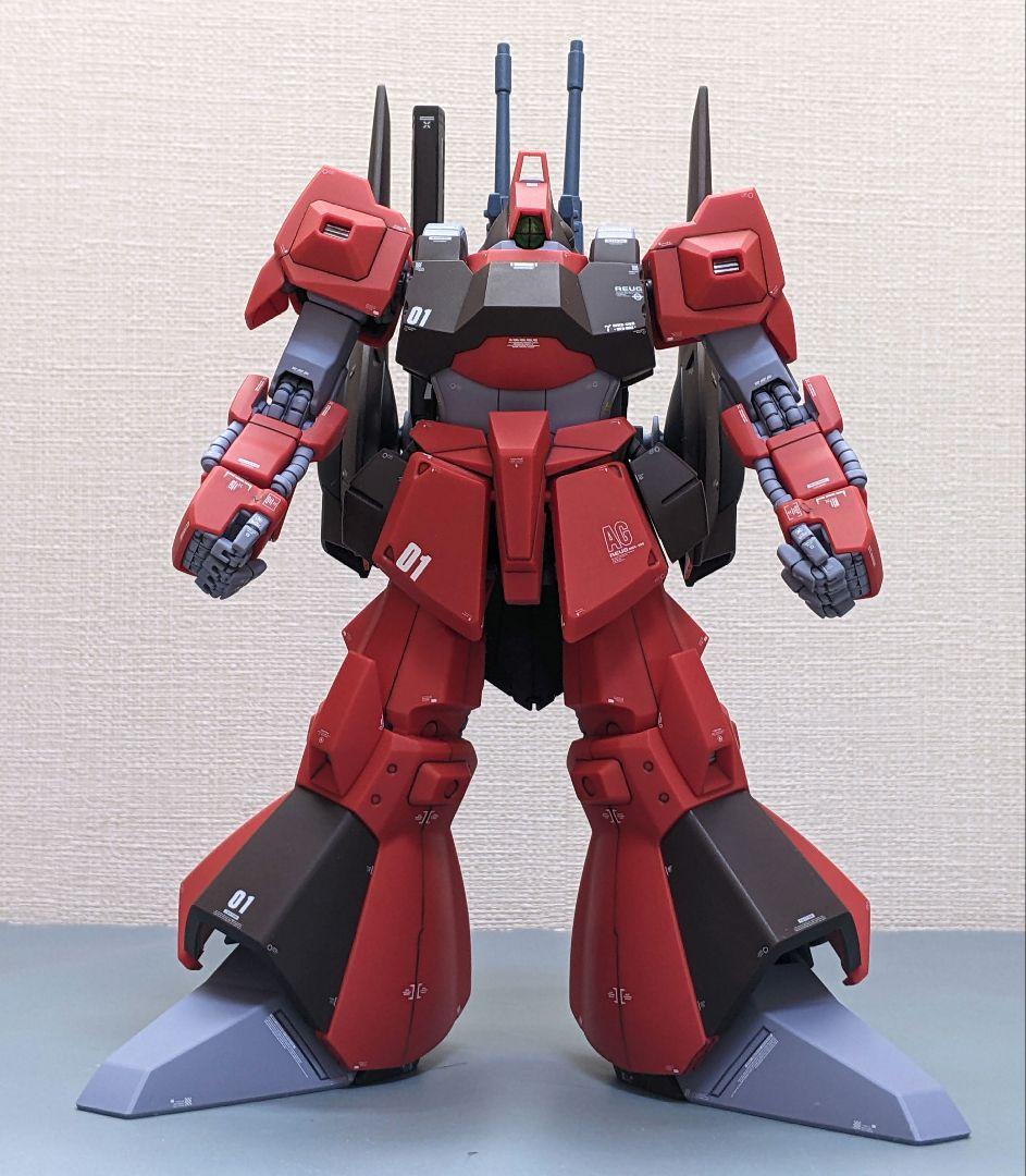 「やってみるさ!」ガンプラ完成品　1/100MG　リック・ディアス(クワトロ機)