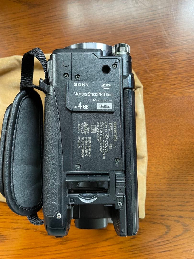 Sony HDR-CX550ｖ　コンバージョンレンズ付