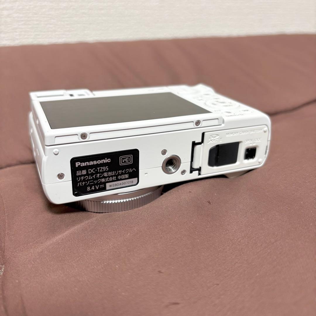 【美品】Panasonic★DC-TZ95★LUMIX★ホワイト★4K★