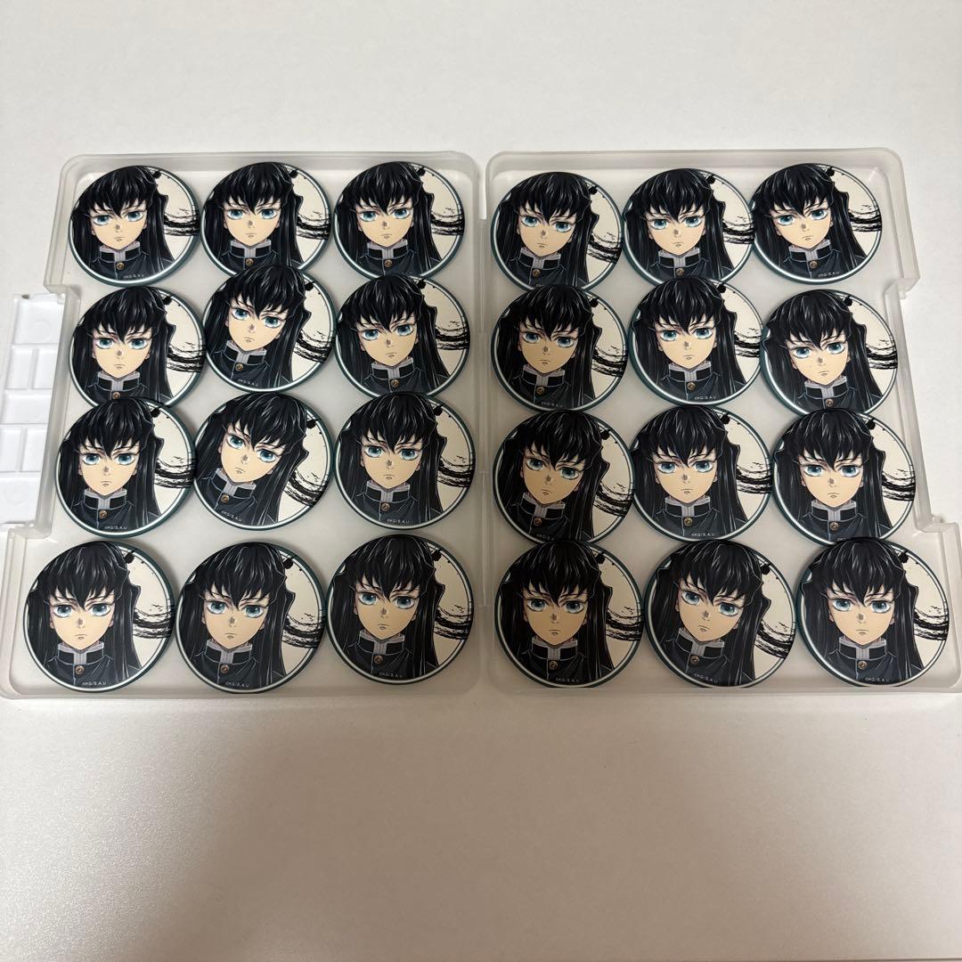 鬼滅の刃 柱展 ランダムマット缶バッジ 時透無一郎 24個セット