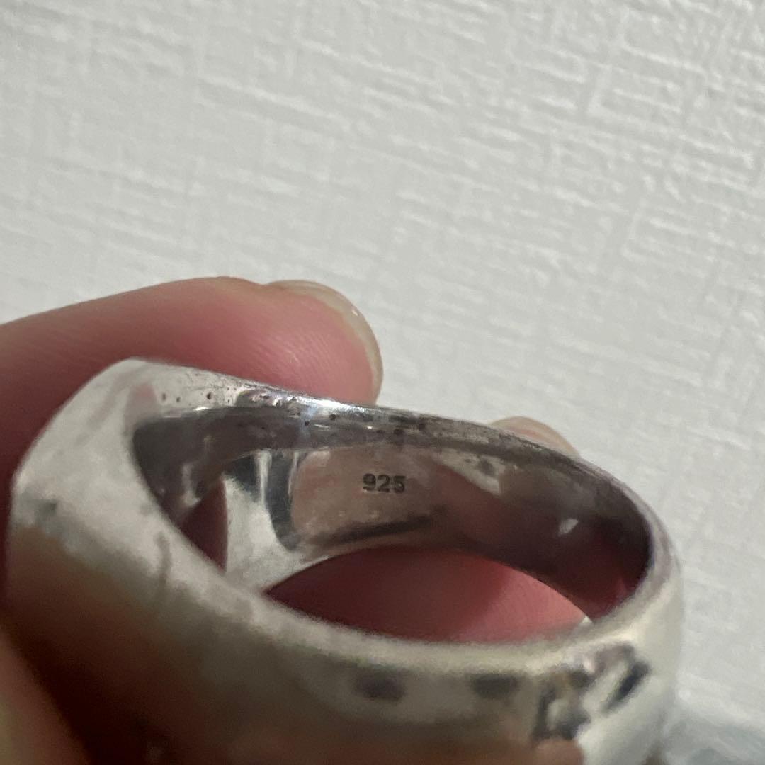 Tom Woodのリング（シルバー925） （クッション・ブラックオニキス）