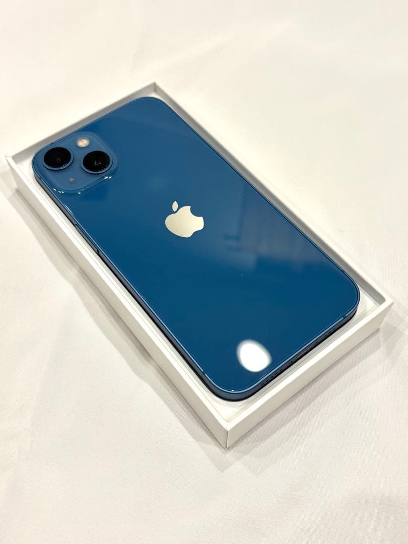 iPhone 13 512GB SIMフリー バッテリー92% 付属品ケース付き