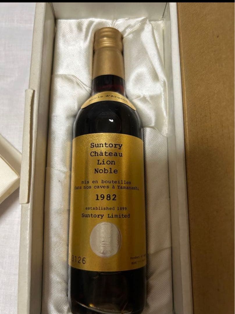 【希少】サントリー シャトー・リオン ノーブルドール 1982年　貴腐ワイン