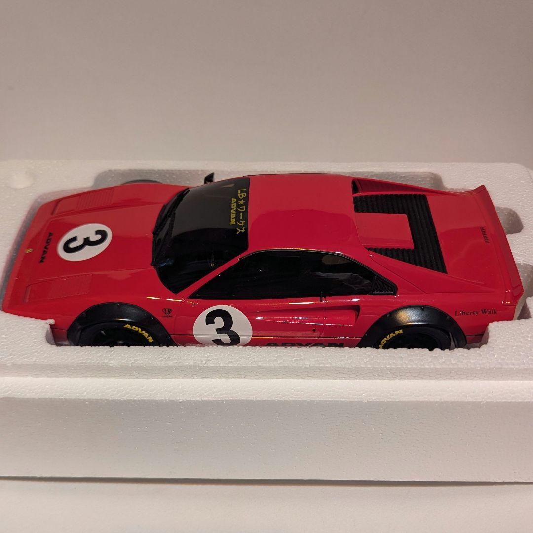 京商　LIBERTYWALK　LB 308 　advan 　　ミラー破損