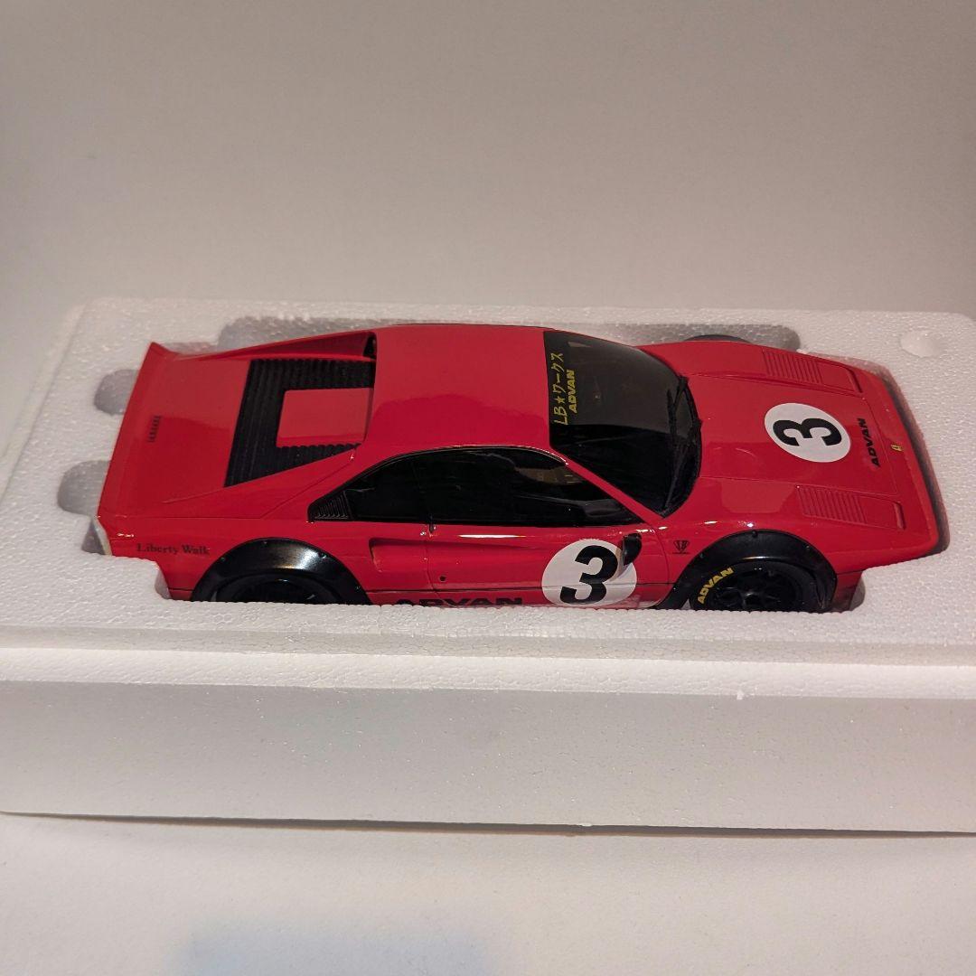 京商　LIBERTYWALK　LB 308 　advan 　　ミラー破損