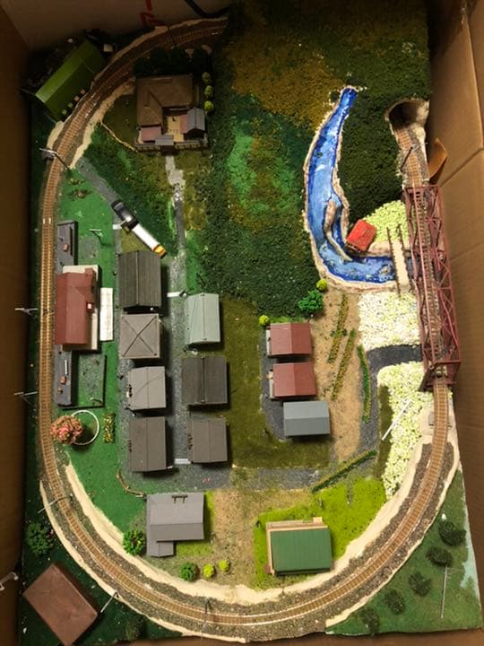 HB300リゾートビューふるさと車両付きジオラマ