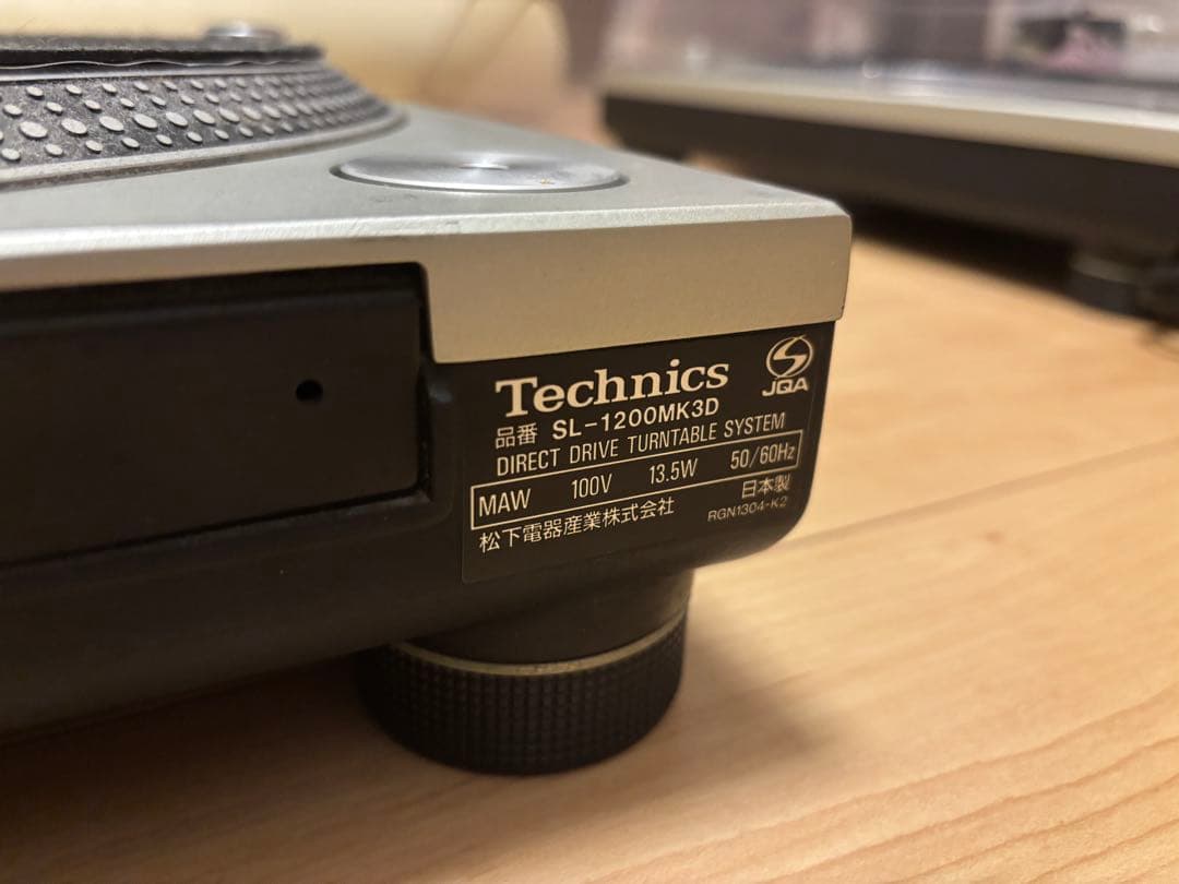 【簡易動作確認済】Technics ターンテーブル SL-1200MK3D