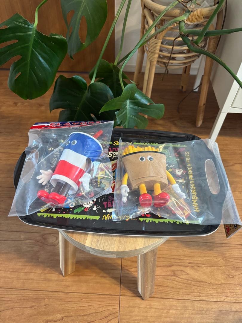 フレーバーズ　ドリンク　ポテト　トレー　3点セット