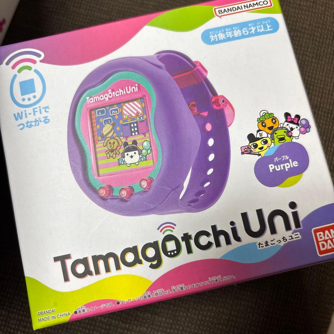 【新品未開封】Tamagotchi Uni たまごっちユニ パープル