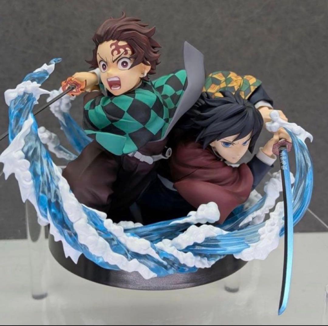 鬼滅の刃 アニプレックスくじ A賞　炭治郎&義勇　フィギュア