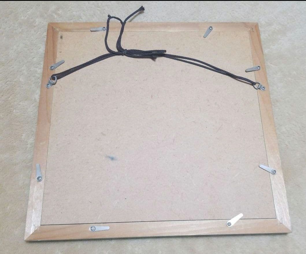 リトグラフ326/500かえり道【栗乃木ハルミ】 直筆サイン